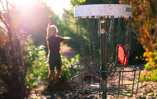 Disc golf at Spirit of the Suwannee Music Park